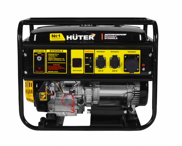 Портативный бензогенератор HUTER DY9500LX