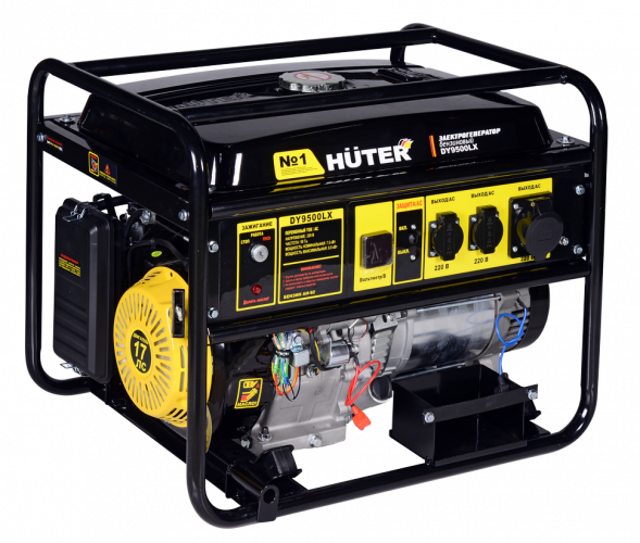 Портативный бензогенератор HUTER DY9500LX