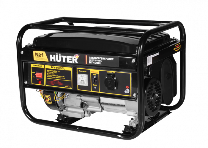 Портативный бензогенератор HUTER DY4000L