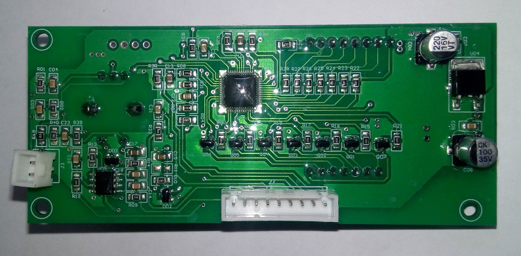 Плата панели управления САИ-250Т LUX с GPV253 (S7000518, S7001171)