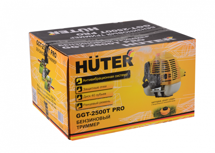 Триммер бензиновый HUTER GGT-2500T PRO (с антивибрационной системой)