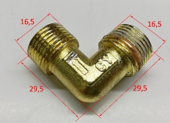 Уголок воздушной магистрали 90 градусов 16х16