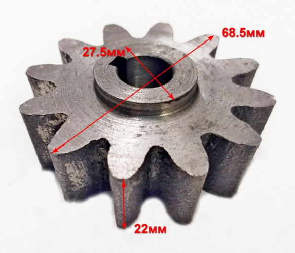 Звёздочка ведущая для БМ-180-230(19) с LGP11