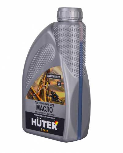 Масло 2Т полусинтетическое для двухтактных двигателей Huter